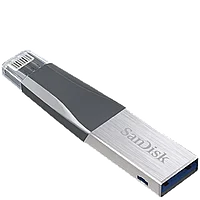 Lightning/USB флеш-накопитель Sandisk iXpand Mini 64Гб