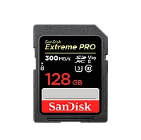 Карта памяти SanDisk Extreme PRO 128Gb SDXC UHS-II U3 V90 Class 10