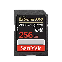 Карта памяти SanDisk Extreme Pro 256Gb SDXC UHS-I U3 V30