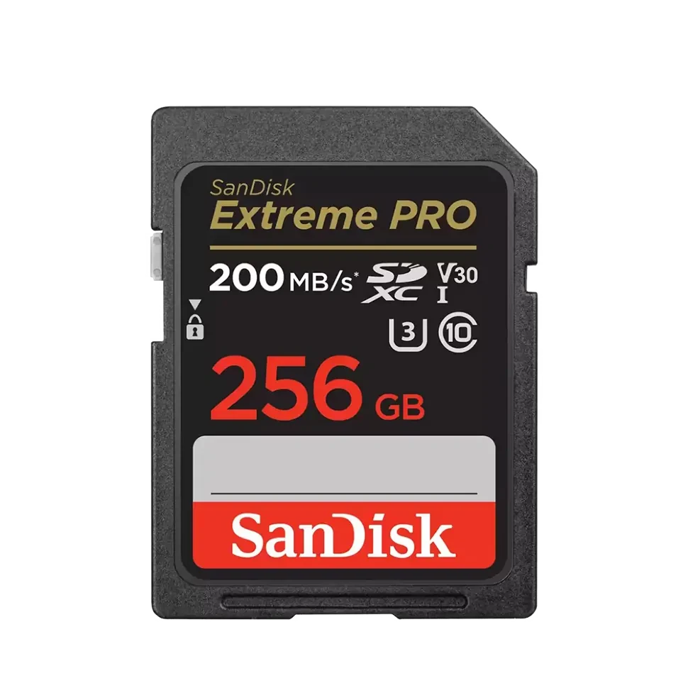 Карта памяти SanDisk Extreme Pro 256Gb SDXC UHS-I U3 V30 - фото 1 - id-p226761484