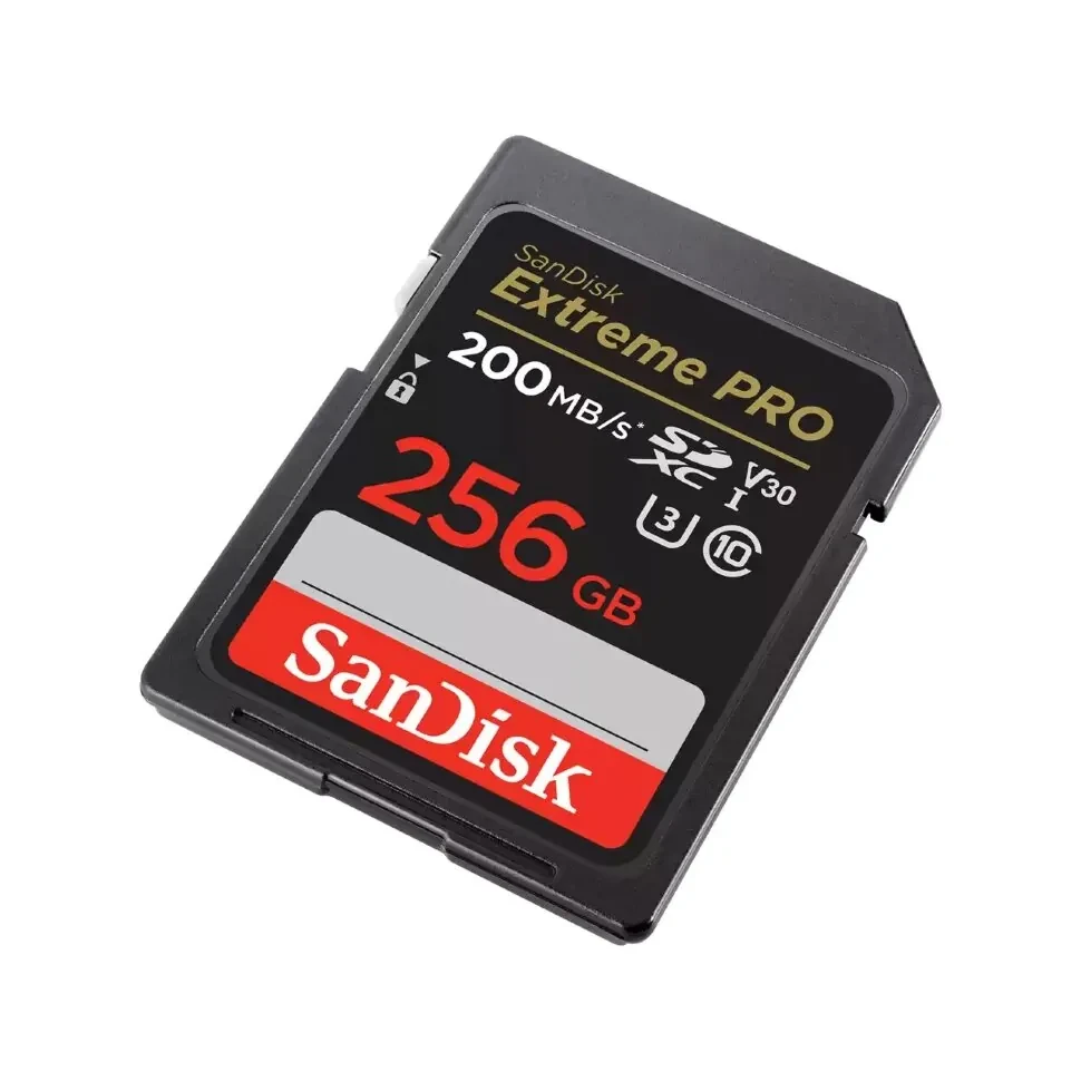 Карта памяти SanDisk Extreme Pro 256Gb SDXC UHS-I U3 V30 - фото 2 - id-p226761484