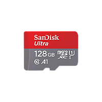 Карта памяти SanDisk Ultra microSDXC 128Gb A1, UHS-I Class 1 (U1) Class 10