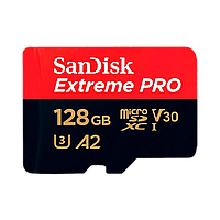 Карта памяти SanDisk Extreme Pro microSDXC Card 128GB V30 UHS- I U3