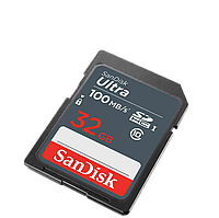 Карта памяти SanDisk Ultra 32GB SDHC UHS-I Class 1 (U1), Class 10