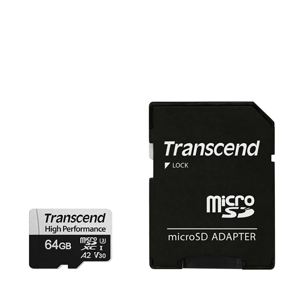 Карта памяти Transcend MicroSDXC High Endurance 350V 64 Гб UHS-I Class 1 (U1), Class 10 - фото 1 - id-p226761509