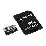 Карта памяти Transcend MicroSDXC High Endurance 350V 64 Гб UHS-I Class 1 (U1), Class 10, фото 2