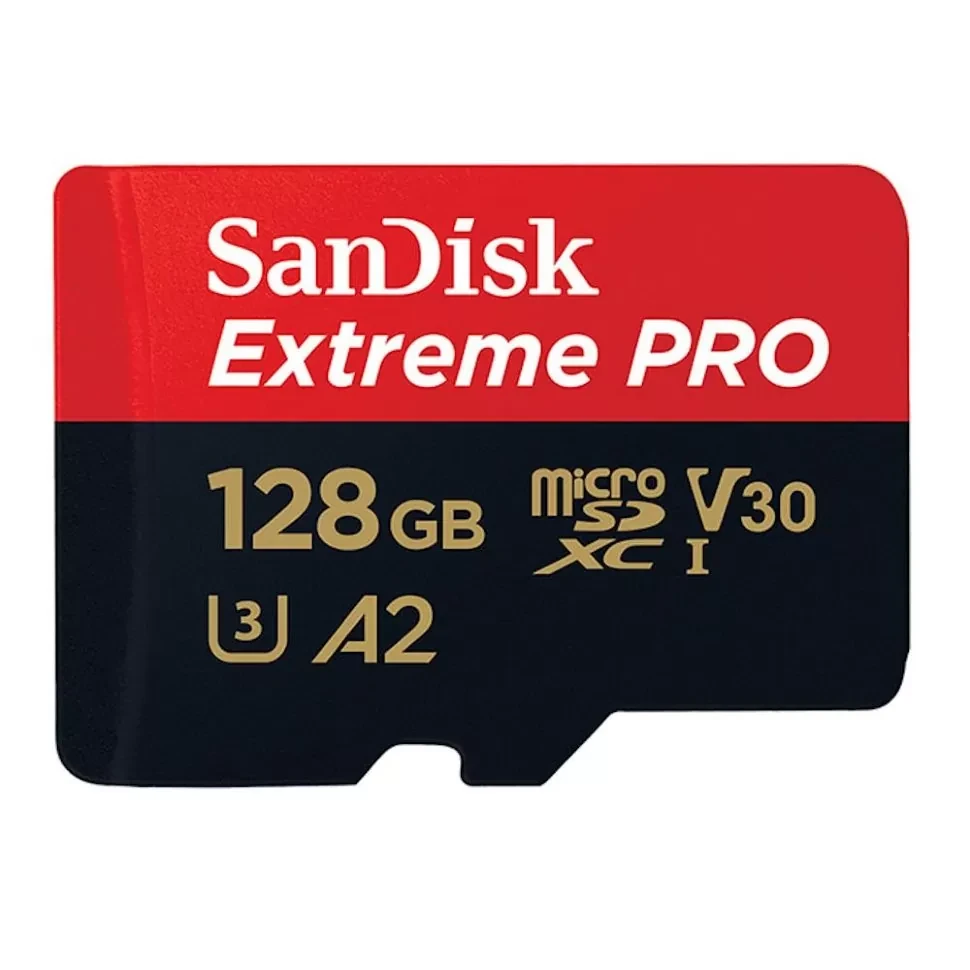 Карта памяти SanDisk Extreme Pro microSDXC 128Gb UHS-I U3 + SD Adapter - фото 5 - id-p226761512