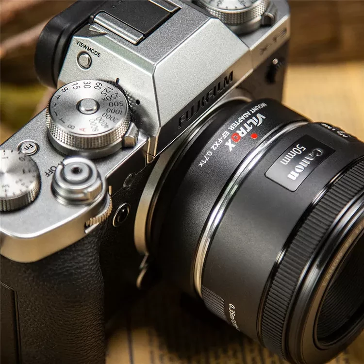 Адаптер Viltrox EF-FX2 для объектива Canon EF на байонет X-mount - фото 2 - id-p226744596