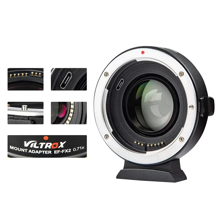 Адаптер Viltrox EF-FX2 для объектива Canon EF на байонет X-mount - фото 7 - id-p226744596