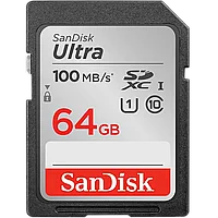 Карта памяти SanDisk Ultra 64GB SDXC Class 10 UHS-I