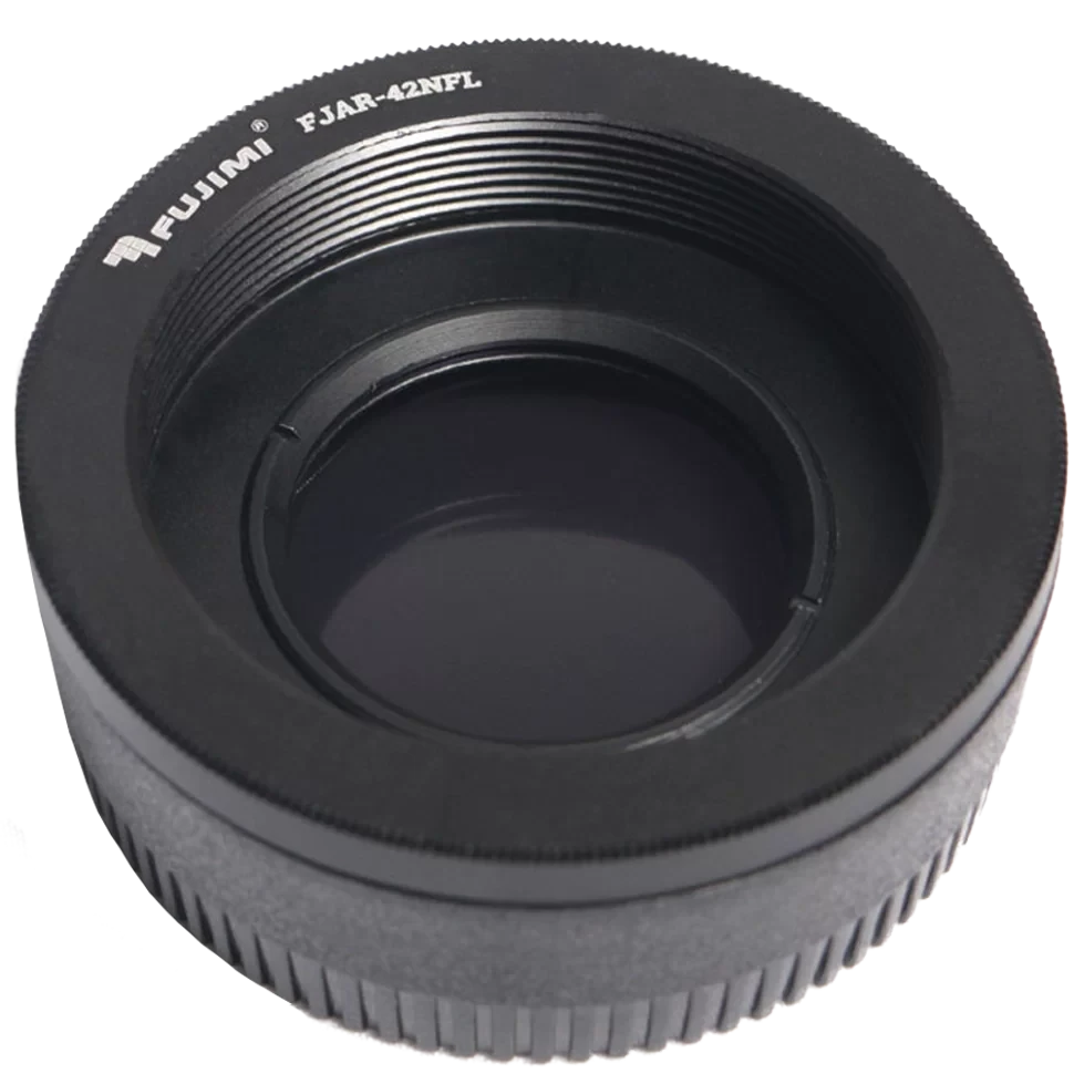 Адаптер FUJIMI FJAR-42NFL для объектива M42 на байонет Nikon F - фото 1 - id-p226744606