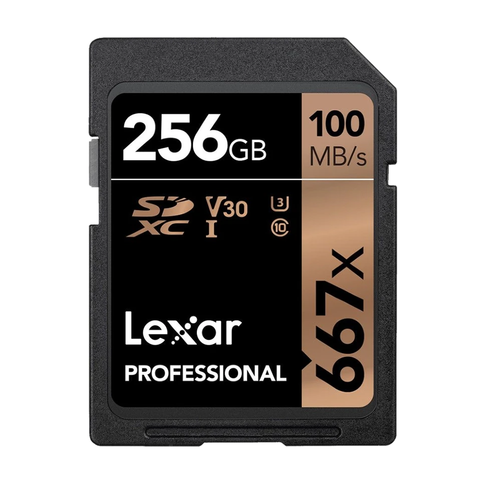 Карта памяти Lexar SDXC 256Gb V30 UHS-I U3 - фото 1 - id-p226761533