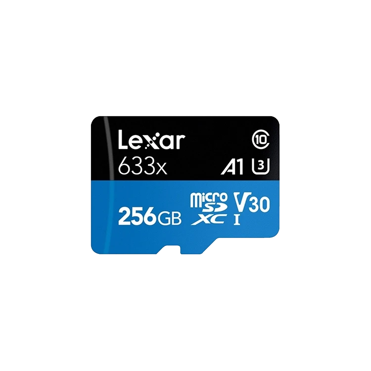 Карта памяти Lexar microSDXC 256Gb A1 V30 UHS-I U3 + SD Adapter - фото 4 - id-p226761534