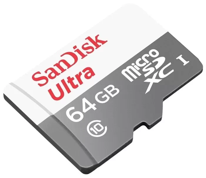 Карта памяти SanDisk Ultra microSDXC 64Gb UHS-I U1 Class10 - фото 3 - id-p226761541