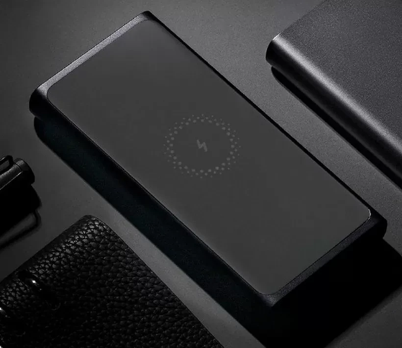 Внешний аккумулятор с беспроводной зарядкой Xiaomi Mi Wireless Charger Youth Version 10000 мАч Чёрный - фото 2 - id-p226740514