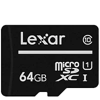 Карта памяти Lexar microSDXC 64Gb UHS-I U1