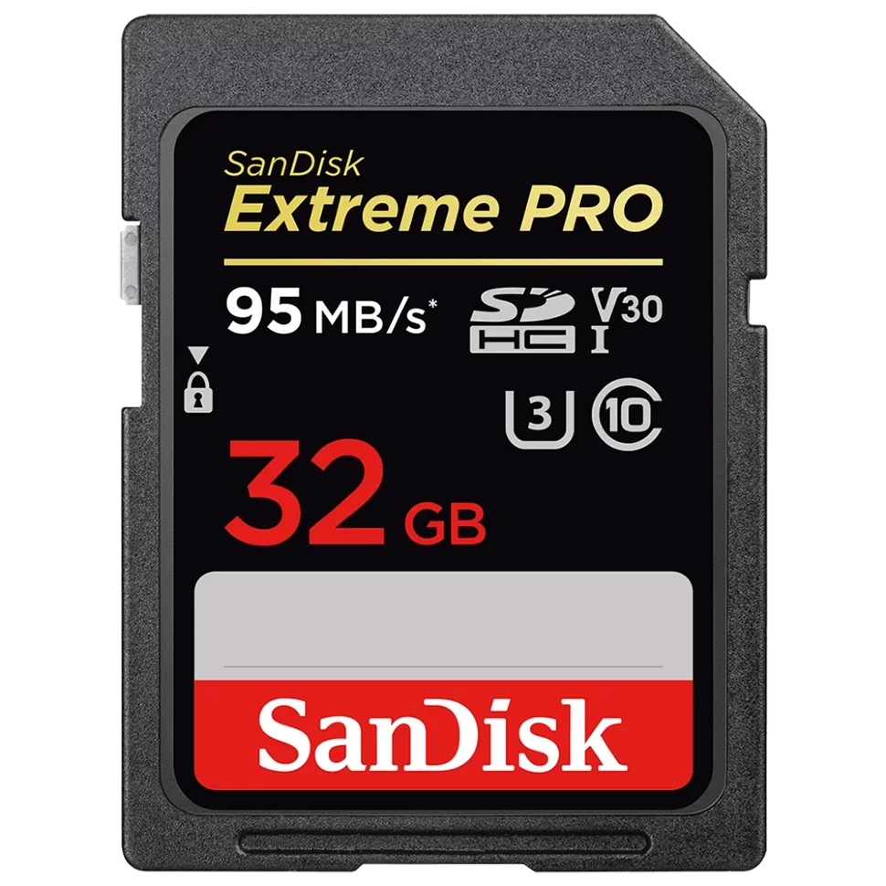 Карта памяти SanDisk Extreme Pro SDHC 32Gb UHS-I U3 - фото 1 - id-p226761558