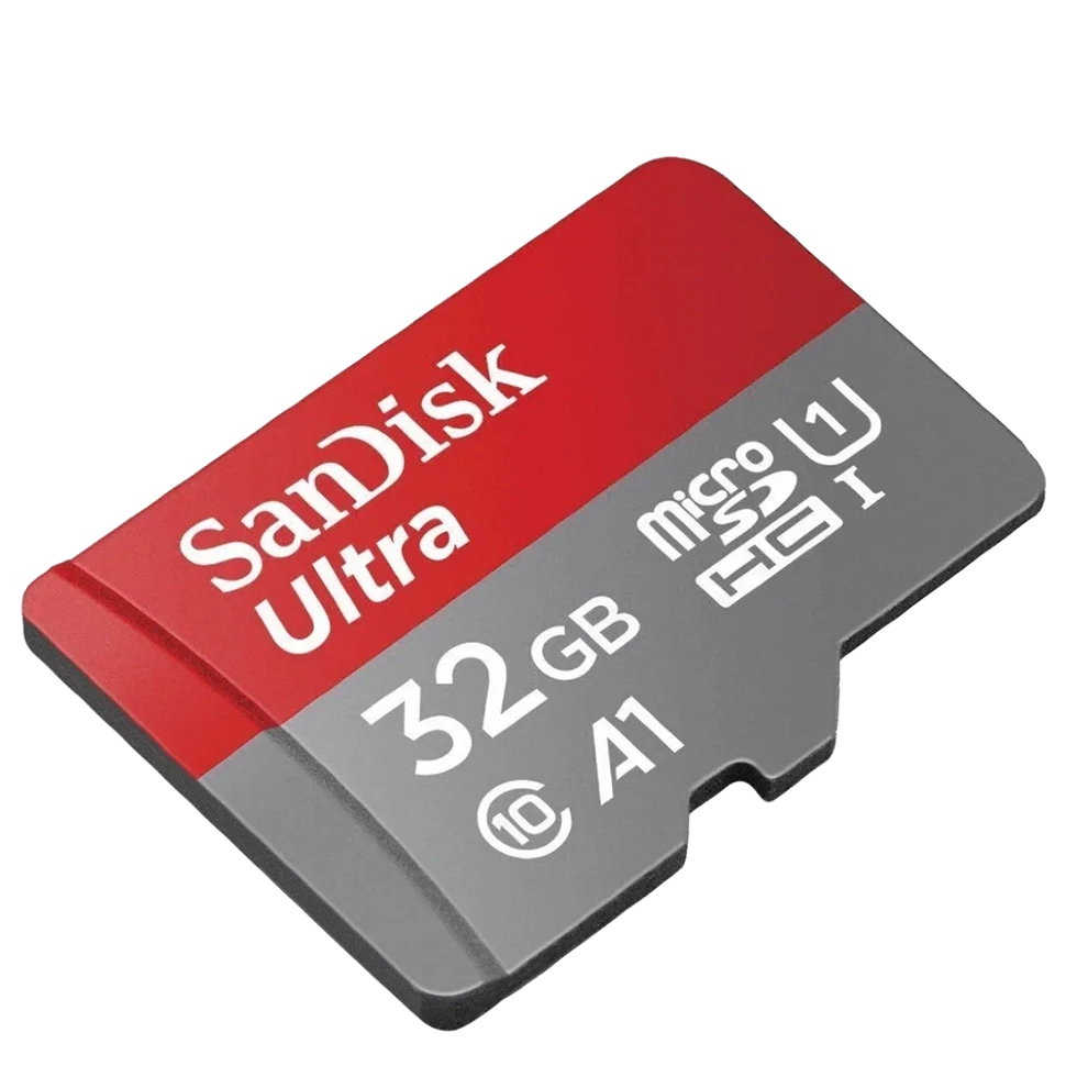 Карта памяти SanDisk 32GB Ultra microSDHC A1, UHS-I Class 1 (U1), Class 10 - фото 1 - id-p226761563