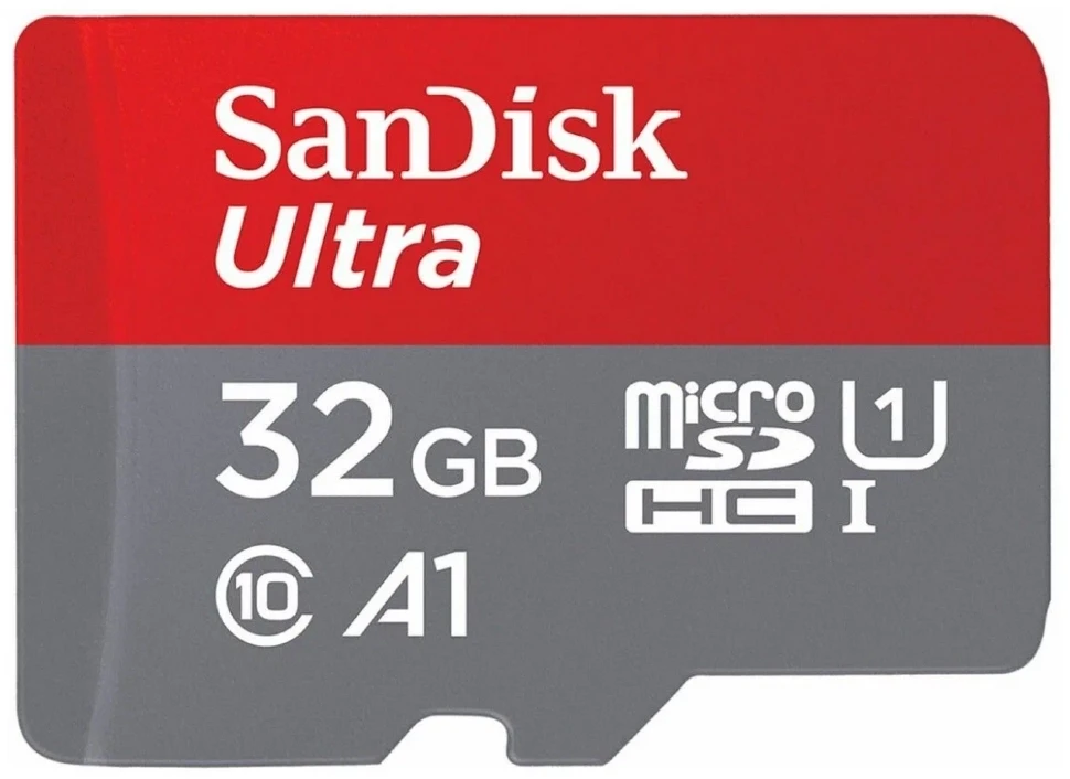 Карта памяти SanDisk 32GB Ultra microSDHC A1, UHS-I Class 1 (U1), Class 10 - фото 3 - id-p226761563