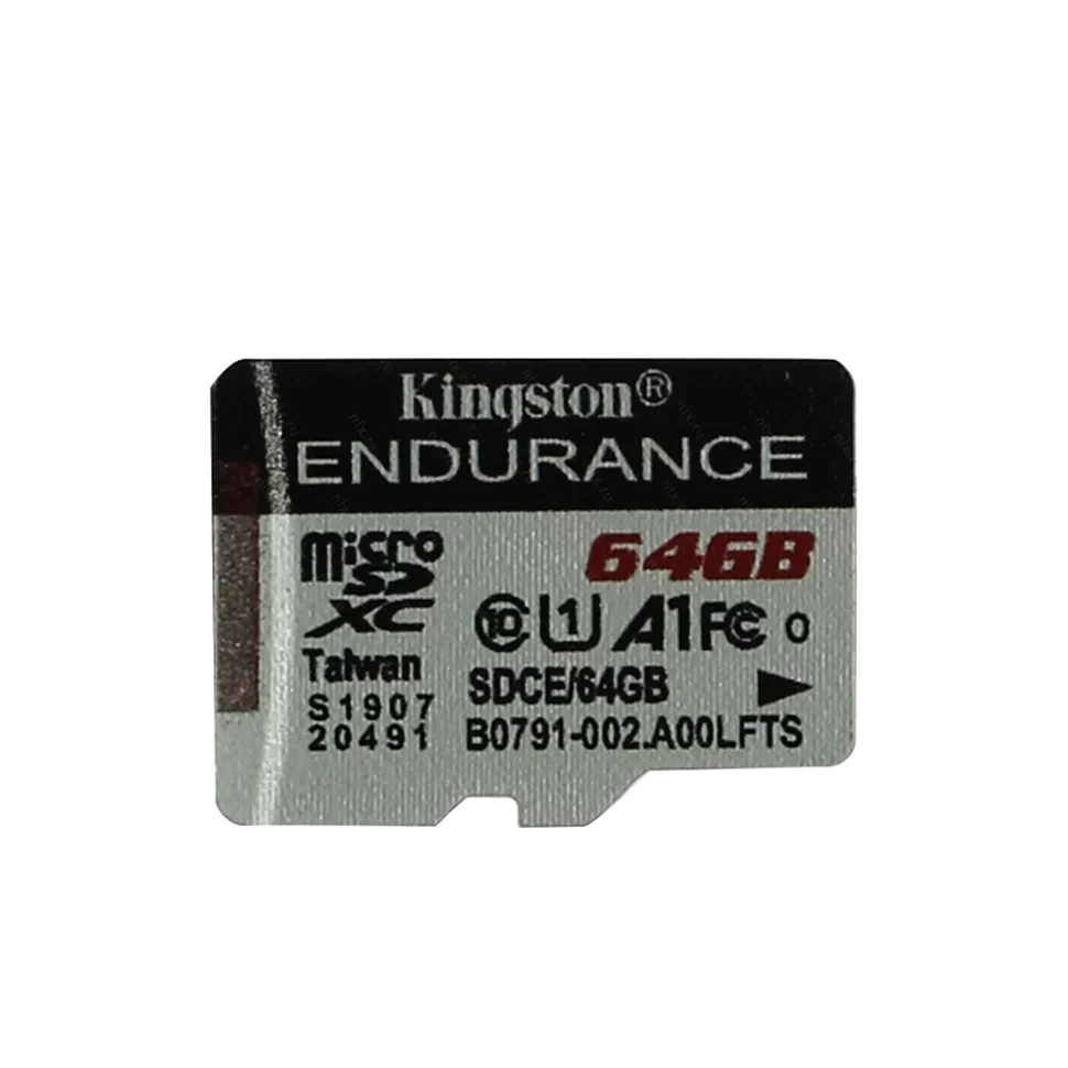 Карта памяти Kingston High Endurance MicroSDXC 64 Гб A1, UHS-I Class 1 (U1), Class 10