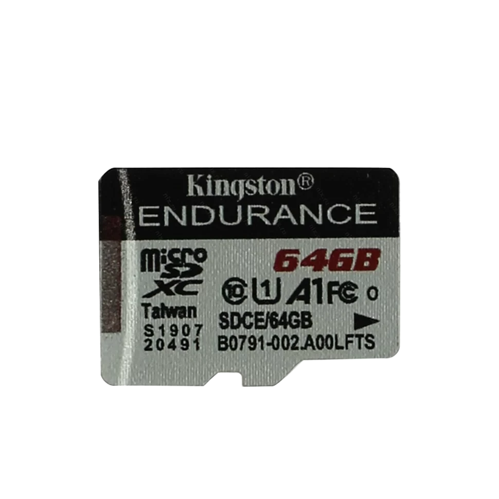 Карта памяти Kingston High Endurance MicroSDXC 64 Гб A1, UHS-I Class 1 (U1), Class 10 - фото 1 - id-p226761565
