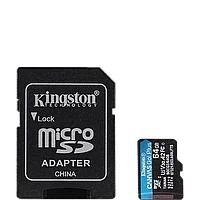 Карта памяти Kingston Canvas Go! Plus MicroSDXC 64 Гб A2, V30, UHS-I Class 3 (U3), Class 10