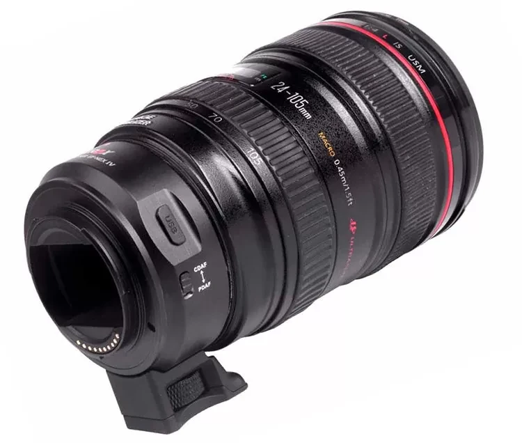 Адаптер Viltrox EF-NEX IV для объектива Canon EF/EF-S на байонет Sony E-mount - фото 4 - id-p226744648