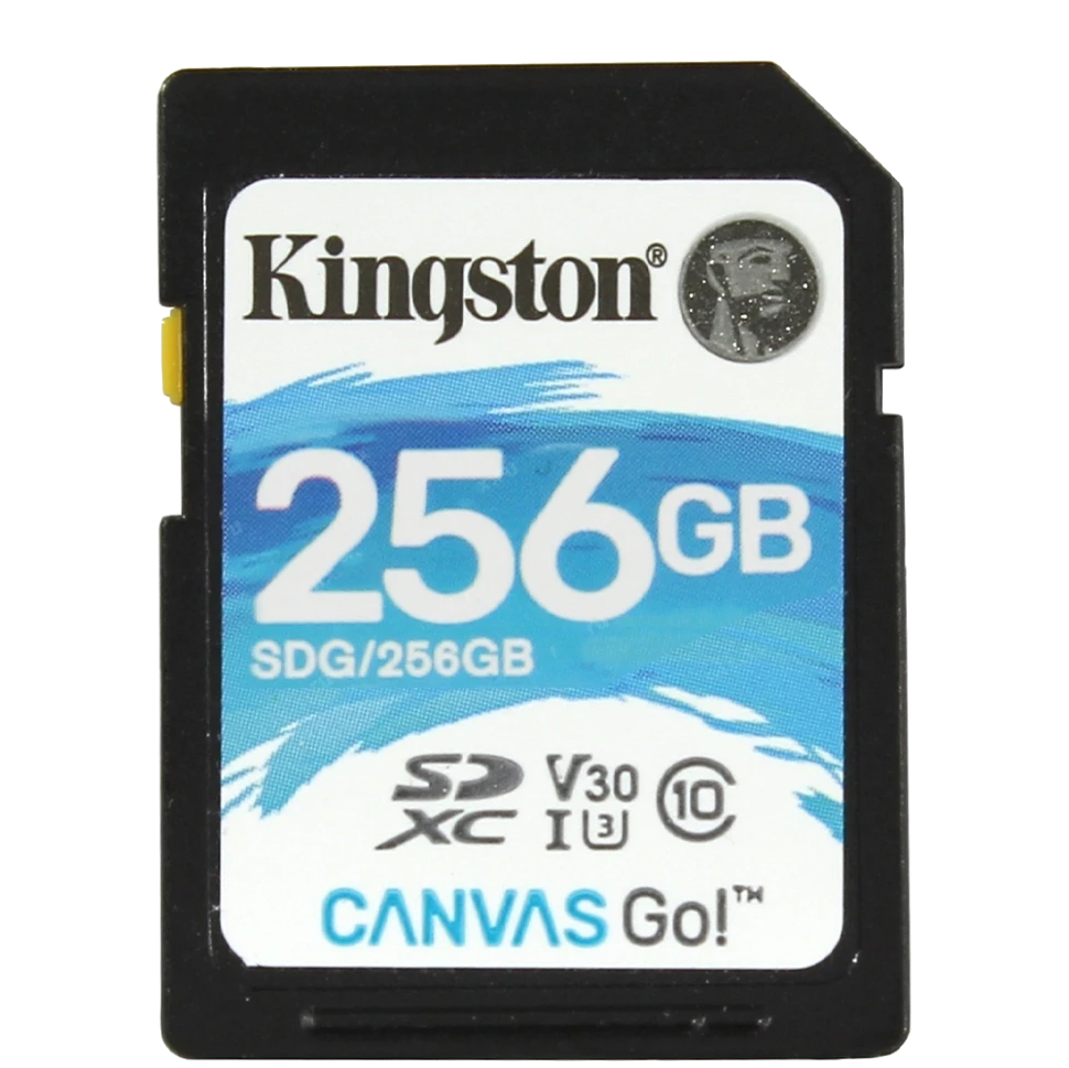 Карта памяти Kingston SDXC 256Gb V30 UHS-I U3