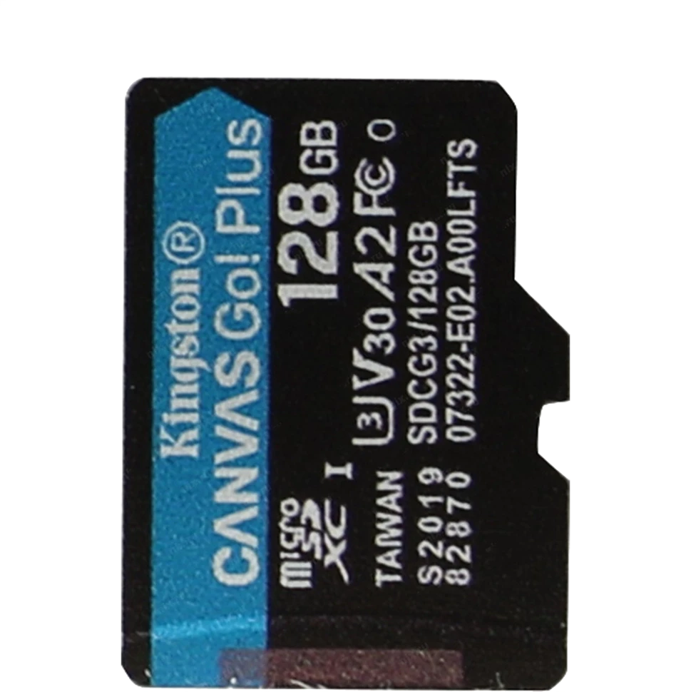 Карта памяти Kingston microSDXC 128Gb V30 UHS-I U3
