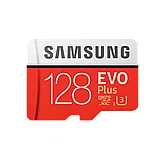 Карта памяти Samsung EVO Plus microSDXC 128Gb GA/RU Class10 UHS-I U3 + SD Adapter, фото 3