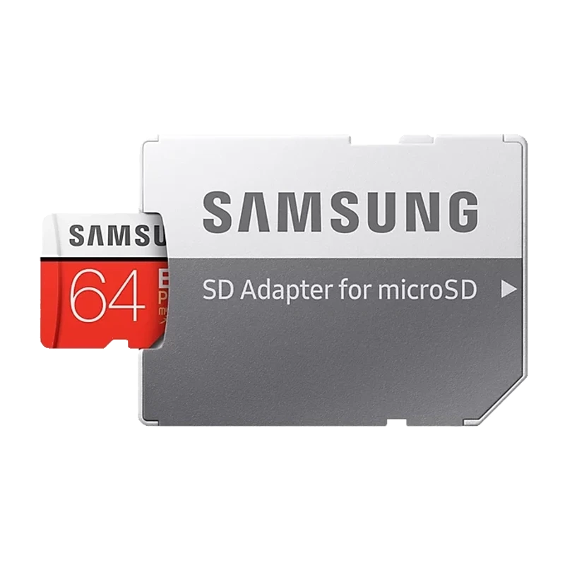 Карта памяти Samsung EVO Plus microSDXC 64Gb Class10 UHS-I U3 + SD Adapter - фото 2 - id-p226761587