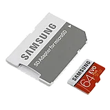 Карта памяти Samsung EVO Plus microSDXC 64Gb Class10 UHS-I U3 + SD Adapter, фото 6