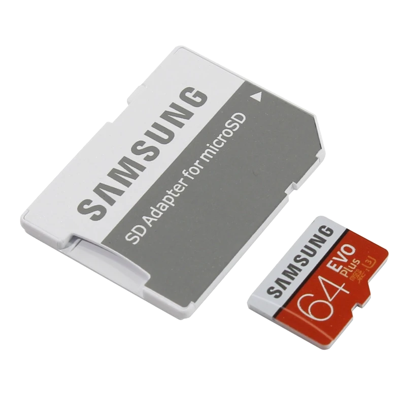 Карта памяти Samsung EVO Plus microSDXC 64Gb Class10 UHS-I U3 + SD Adapter - фото 6 - id-p226761587