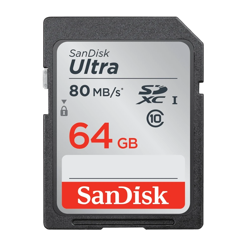 Карта памяти SanDisk Ultra SDXC UNC 64Gb UHS-I U1 Class10 - фото 1 - id-p226761590