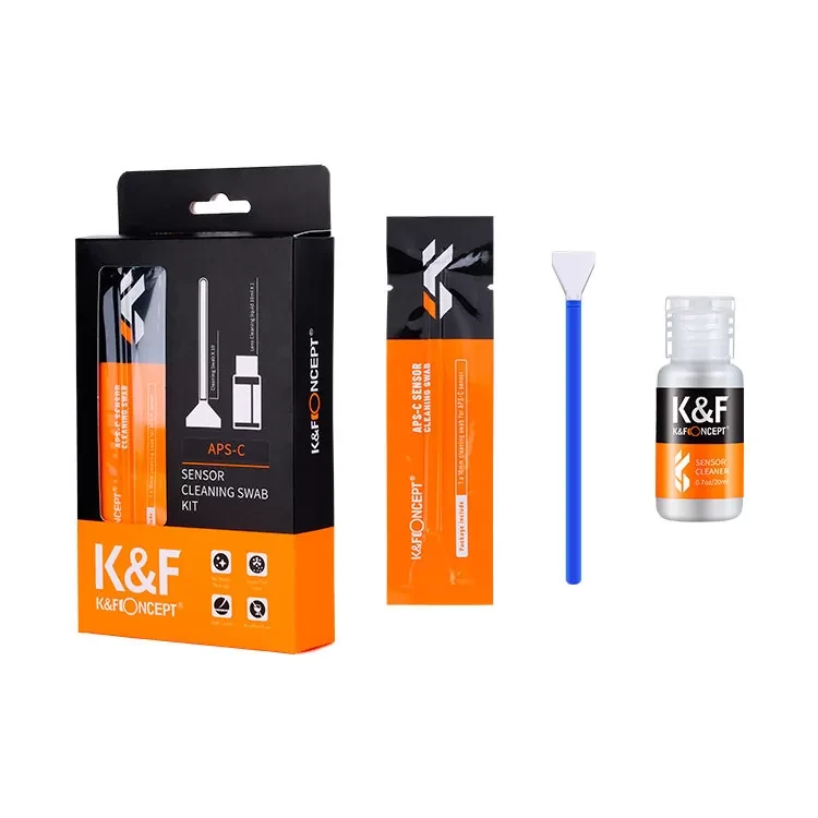 Набор для ухода за матрицей K&F Concept 16mm APS-C Sensor Cleaning Swab Kit - фото 9 - id-p226745730