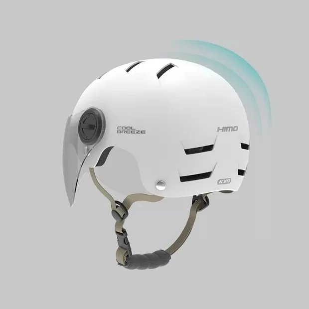 Шлем HIMO Riding Helmet K1M Белый (57-61см) - фото 6 - id-p226761601
