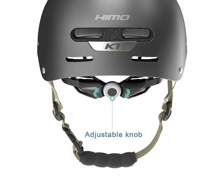 Шлем HIMO Riding Helmet K1 Серый (57-61см) - фото 8 - id-p226761602