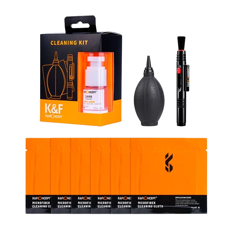 Набор для ухода за оптикой K&F Concept 4-in-1 Cleaning Kit - фото 2 - id-p226745732