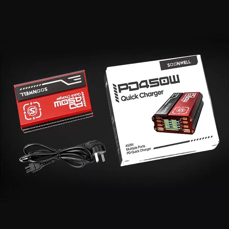 Зарядная станция SoonWell PD 450W Fast Charging Box - фото 7 - id-p226740638