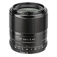 Объектив Viltrox AF 33mm F1.4 X-mount Чёрный