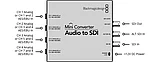 Мини конвертер Blackmagic Mini Converter Audio - SDI, фото 9
