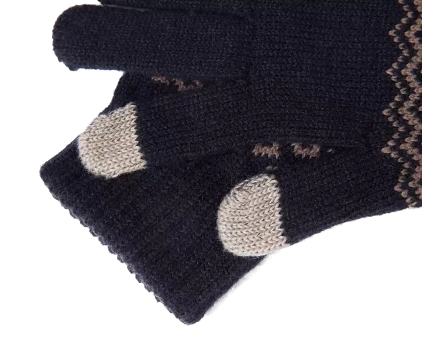 Перчатки для сенсорного экрана Friend Only Touch Screen Warm Velvet Gloves Чёрные - фото 7 - id-p226741921