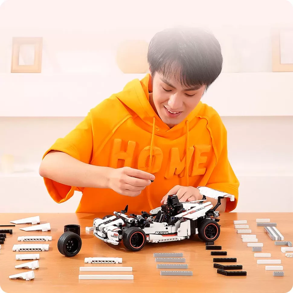 Конструктор Xiaomi Mi Smart Building Blocks Road Racing - фото 5 - id-p226741948