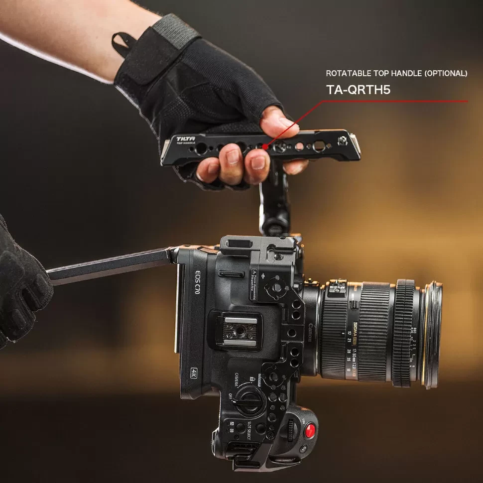 Клетка Tilta Tiltaing Handheld Kit для Canon C70 Чёрная - фото 4 - id-p226761763