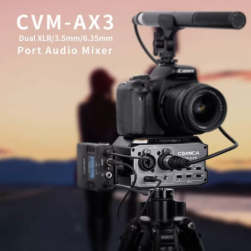 Микшер двуканальный CoMica CVM-AX3 XLR - фото 2 - id-p226762801