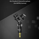 Микрофон стерео X/Y CoMica VS10 для камеры и GoPro, фото 5