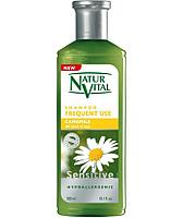 Шампунь для всех типов волос Natur Vital "Hair Shampoo Camomile Frequent Use Ромашка", 300 мл