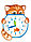 Плакат фигурный «Котик с часами» 278*386 мм, фото 2