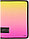 Папка пластиковая на молнии Berlingo Radiance толщина пластика 0,6 мм, желтый/розовый градиент, фото 2