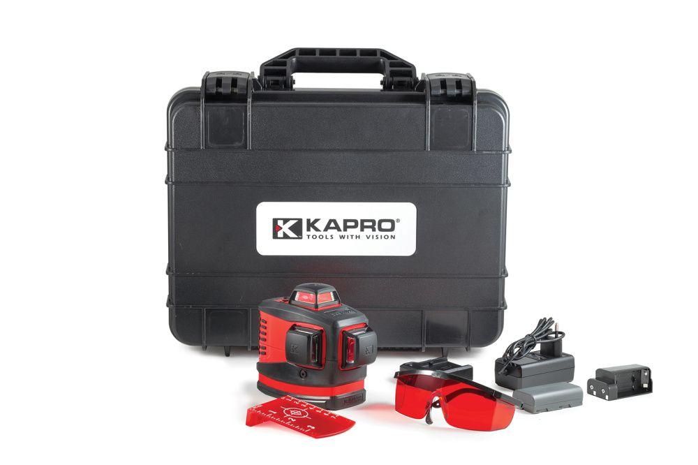 KAPRO Уровень лазерный 3D в кейсе (IP 65) (883H) KAPRO - фото 2 - id-p226764277